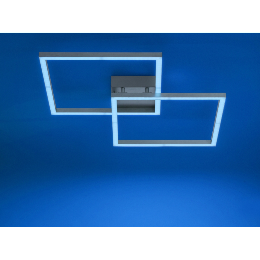 Leuchten Direkt 16429-55 - Φως οροφής dimmer LED RGB LOLA 2xLED/12,5W/230V Tuya + τηλεχειριστήριο