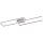 Leuchten Direkt 16430-55 - Ρυθμιζόμενο φωτιστικό οροφής LED RGBW MAXI 2xLED/18W/230V 2700-5000K ματ χρώμιο + τηλεχειριστήριο