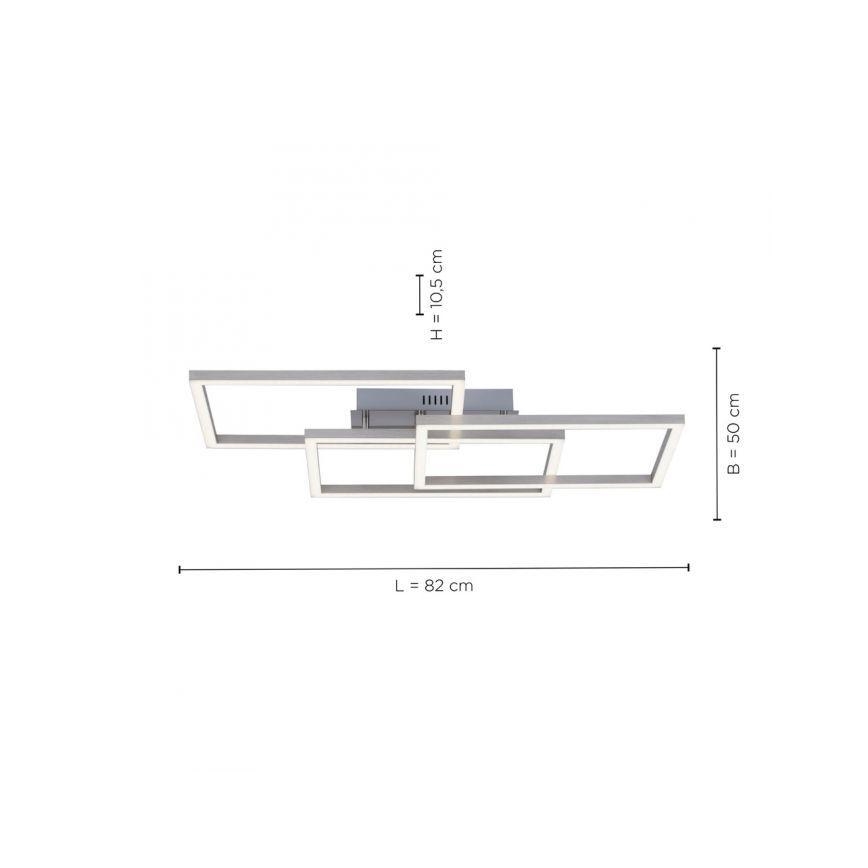 Leuchten Direkt 16431-55 - Σταθερό πολύφωτο dimming LED RGB MAXI LED/27W/230V + τηλεχειριστήριο