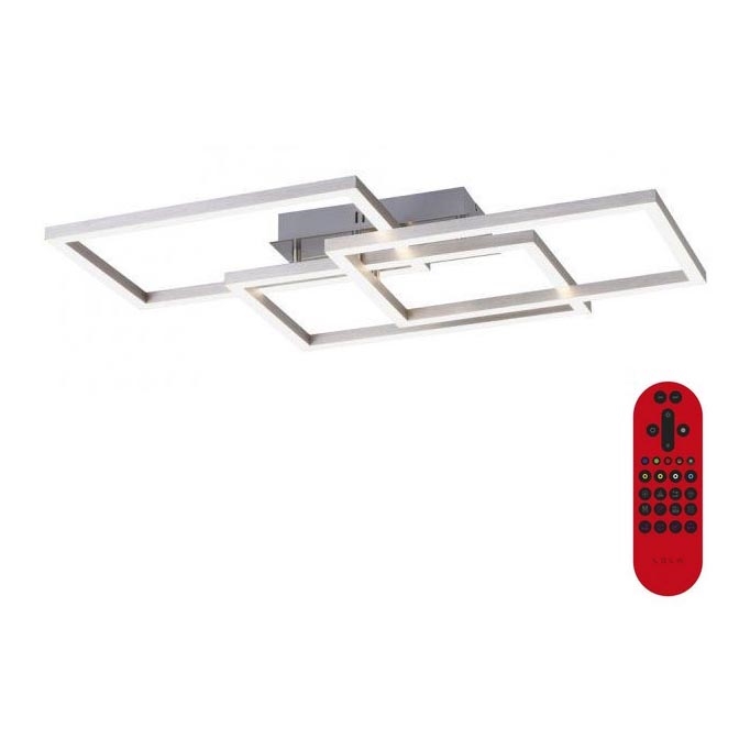 Leuchten Direkt 16431-55 - Σταθερό πολύφωτο dimming LED RGB MAXI LED/27W/230V + τηλεχειριστήριο