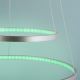 Leuchten Direkt 18460-55 - LED RGB Πολύφωτο κρεμαστό CIRCLE LED/22,5W/230V + LED/16W + τηλεχειριστήριο