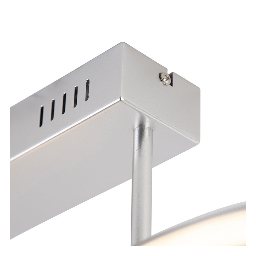 Leuchten Direkt 19032-21 - LED Dimmable πλαφονιέρα οροφής CURLS LED/25,8W/230V