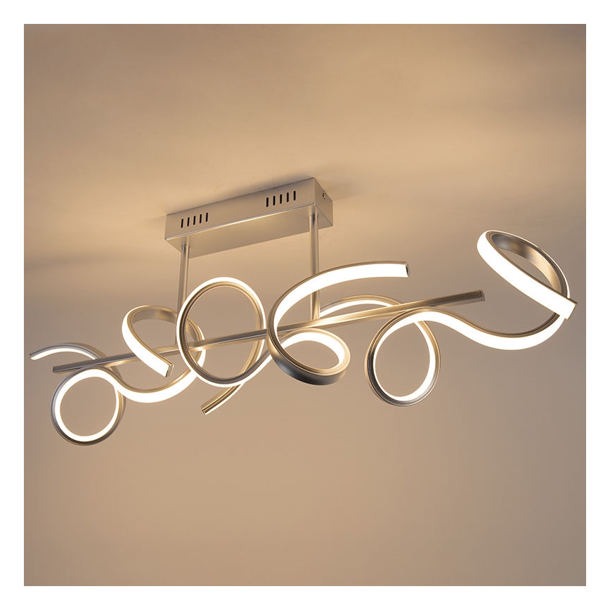 Leuchten Direkt 19032-21 - LED Dimmable πλαφονιέρα οροφής CURLS LED/25,8W/230V