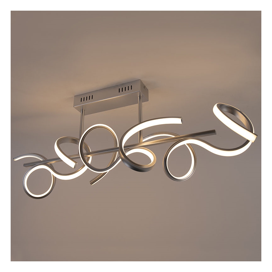 Leuchten Direkt 19032-21 - LED Dimmable πλαφονιέρα οροφής CURLS LED/25,8W/230V