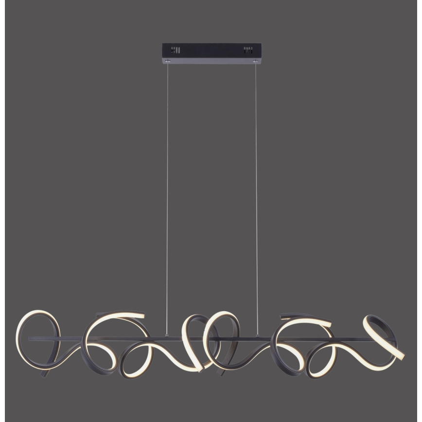 Leuchten Direkt 19033-18 - Πολύφωτο dimmer LED σε σχοινί CURLS 4xLED/10,2W/230V