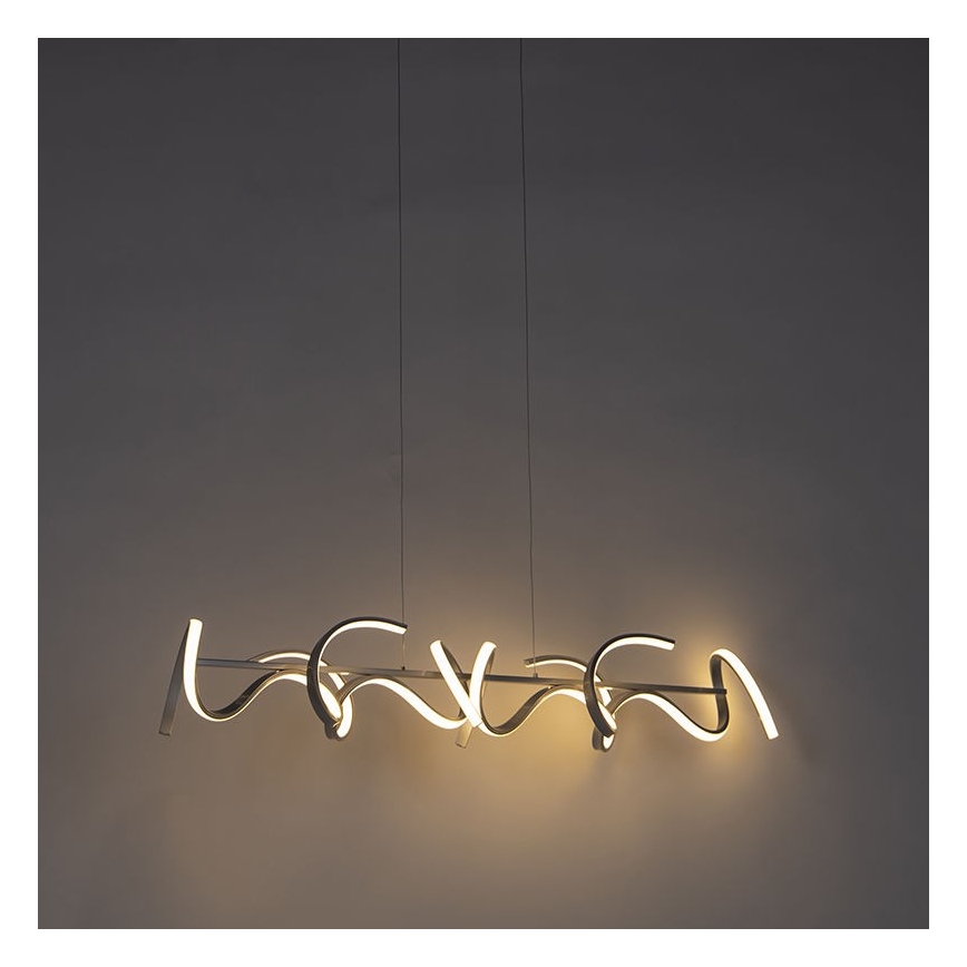 Leuchten Direkt 19033-21 - LED Dimmable πολύφωτο κρεμαστό CURLS LED/40,8W/230V