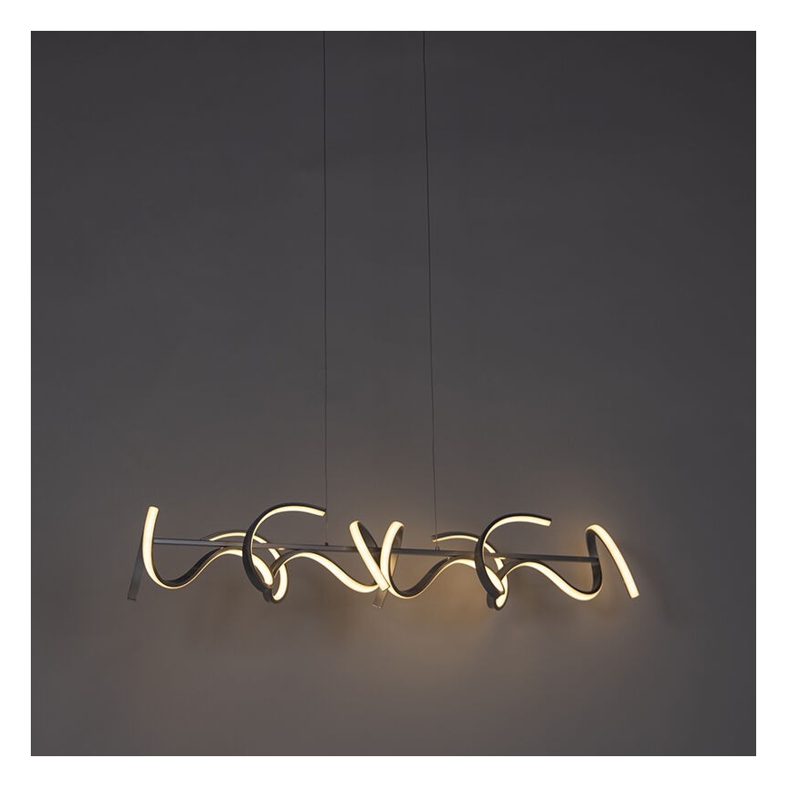 Leuchten Direkt 19033-21 - LED Dimmable πολύφωτο κρεμαστό CURLS LED/40,8W/230V