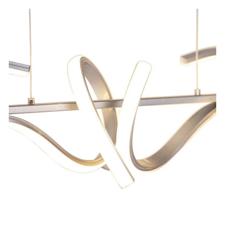 Leuchten Direkt 19033-21 - LED Dimmable πολύφωτο κρεμαστό CURLS LED/40,8W/230V