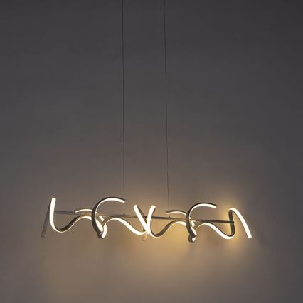 Leuchten Direkt 19033-21 - Ρυθμιζόμενο LED φωτιστικό οροφής με καλώδιο CURLS LED/40,8W/230V