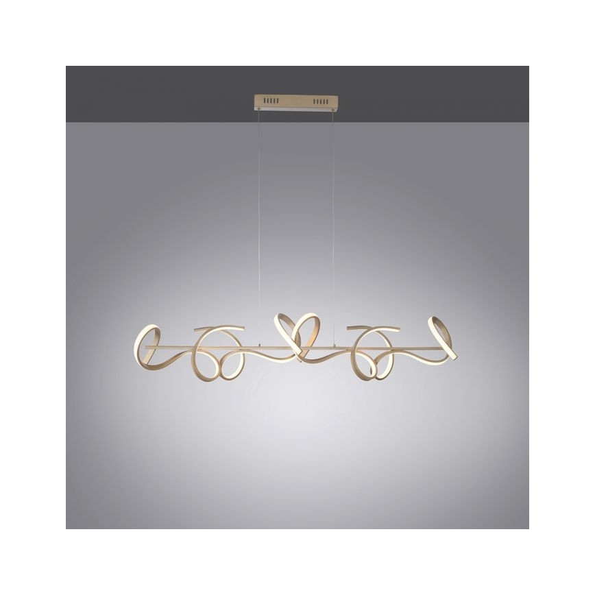 Leuchten Direkt 19033-60 - LED Dimmable κρεμαστό φωτιστικό οροφής CURLS LED/40,8W/230V