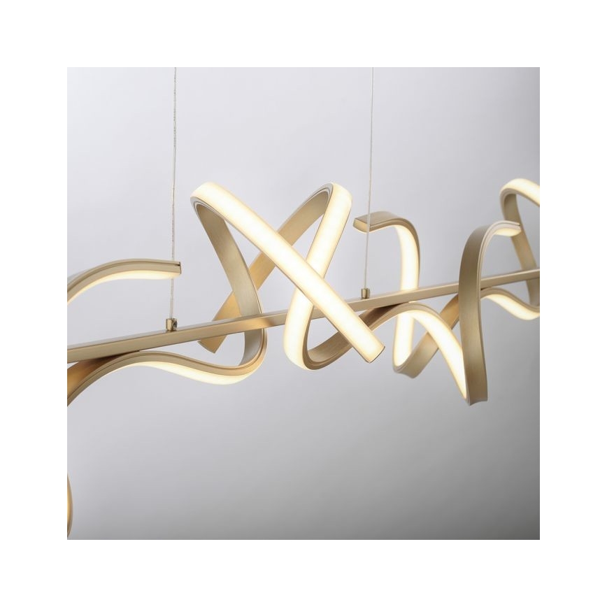 Leuchten Direkt 19033-60 - LED Dimmable κρεμαστό φωτιστικό οροφής CURLS LED/40,8W/230V