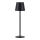Leuchten Direkt 19250-18 - LED Dimmable επαναφορτιζόμενο επιτραπέζιο φωτιστικό εξωτερικού χώρου EURIA LED/3W/5V 2600 mAh IP54 μαύρο