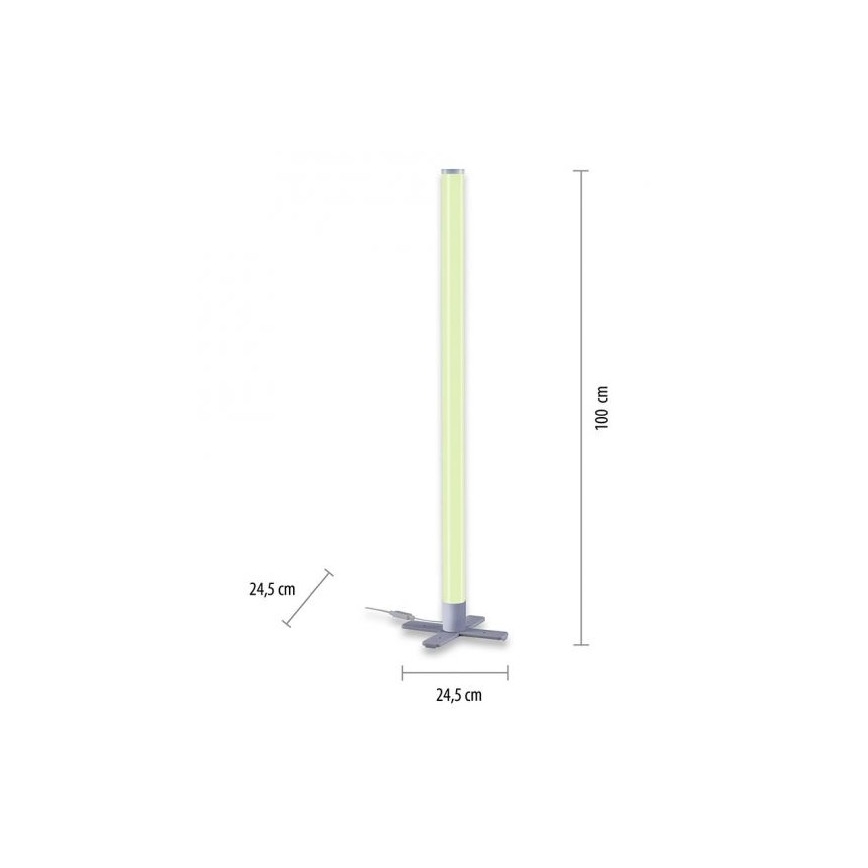 Leuchten Direkt 19902-21 - Φωτιστικό LED RGB Dimmable RINGO LED/10W/230V+RC