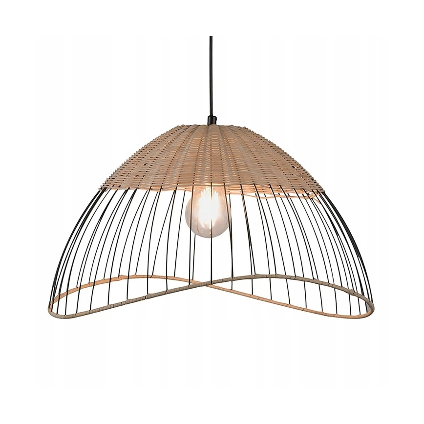 Leuchten Direkt 30207-79AO - Κρεμαστό φωτιστικό οροφής CORE 1xE27/60W/230V rattan