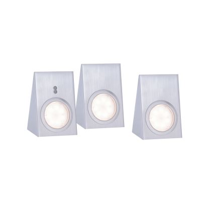 Leuchten Direkt 84111-55-3 - SET 3x Φωτισμός επίπλων LED με αισθητήρα THEO LED/3,6W/230V