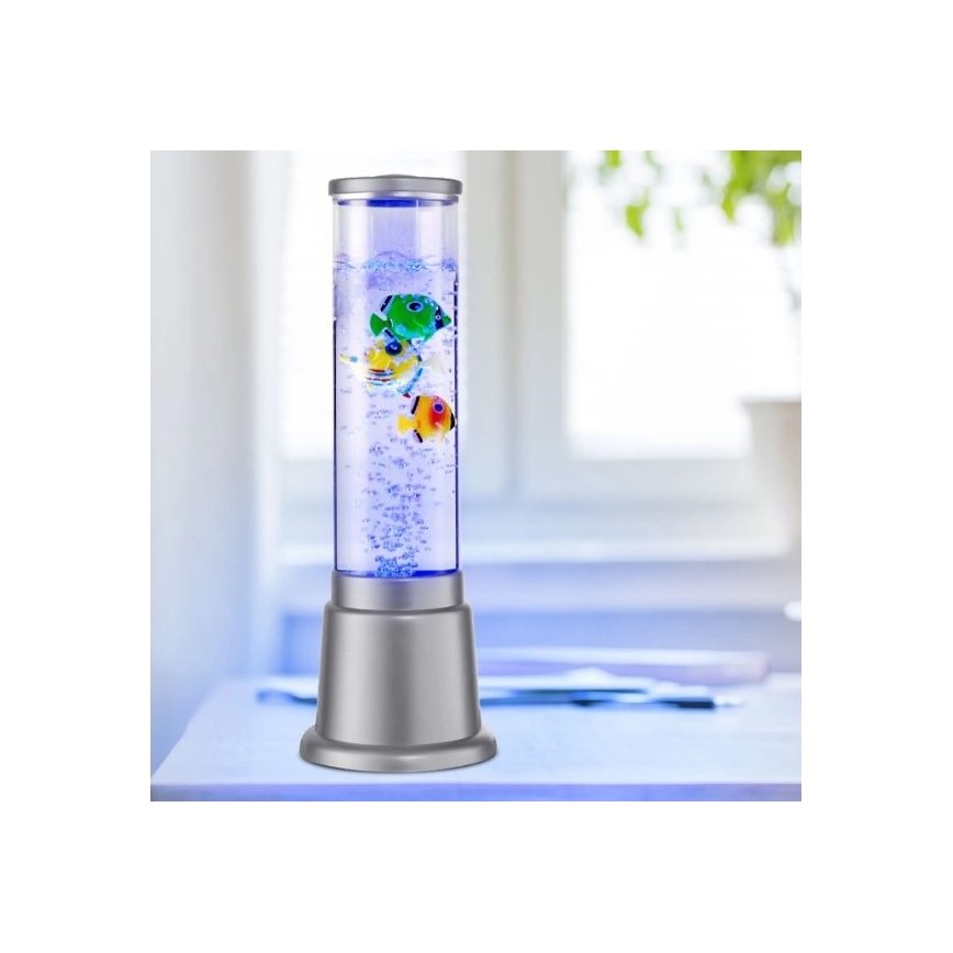 Leuchten Direkt 85127-21 - LED RGB Σχεδιαστική επιτραπέζια λάμπα AVA LED/1,2W/12/230V