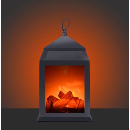 Leuchten Direkt 86220-18 - LED Διακοσμητικό φανάρι CHIMNEY LED/0,6W/3xAAA