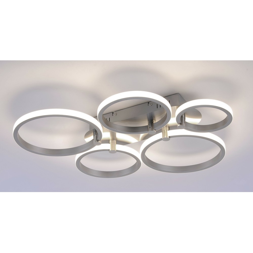 Leuchten Direkt 12112-55 - LED προσκολλητός πολυέλαιος οροφής JOHANNA 2xLED/11,5W/230V+2xLED/9W+LED/7W