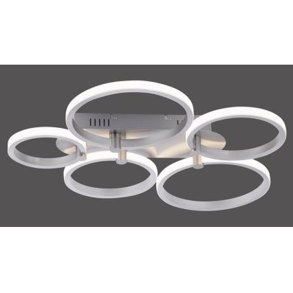 Leuchten Direkt 12112-55 - LED προσκολλητός πολυέλαιος οροφής JOHANNA 2xLED/11,5W/230V+2xLED/9W+LED/7W