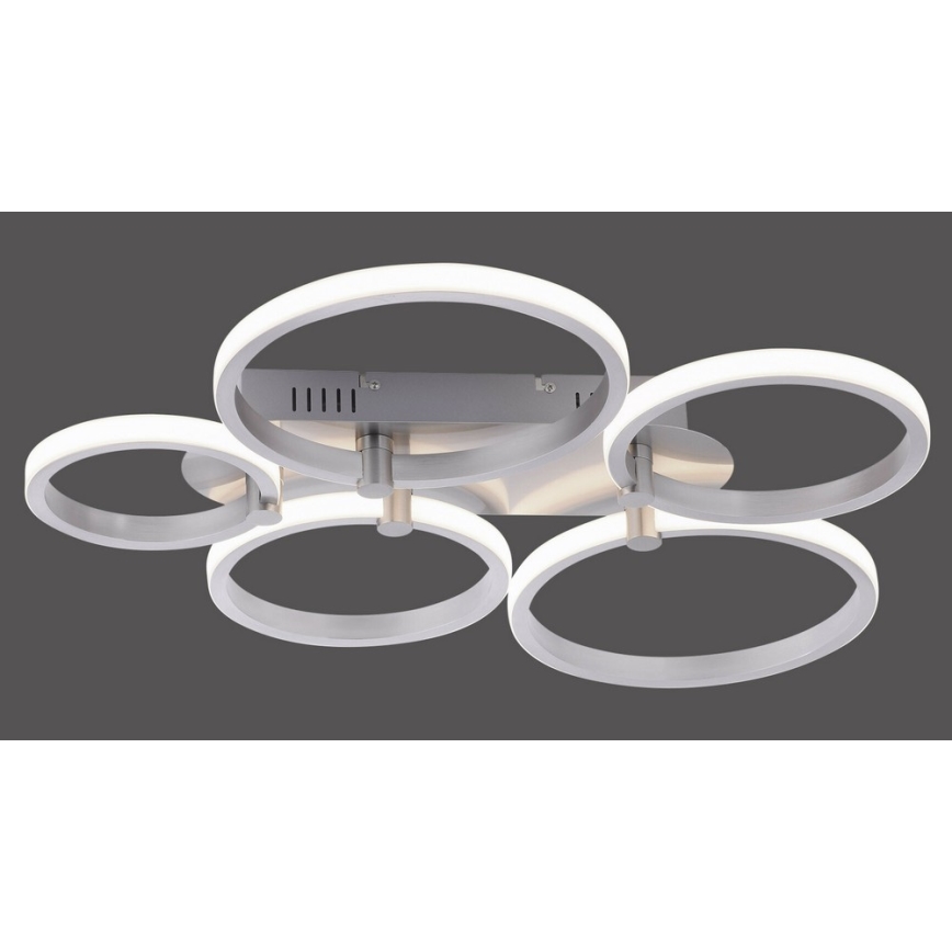 Leuchten Direkt 12112-55 - LED προσκολλητός πολυέλαιος οροφής JOHANNA 2xLED/11,5W/230V+2xLED/9W+LED/7W