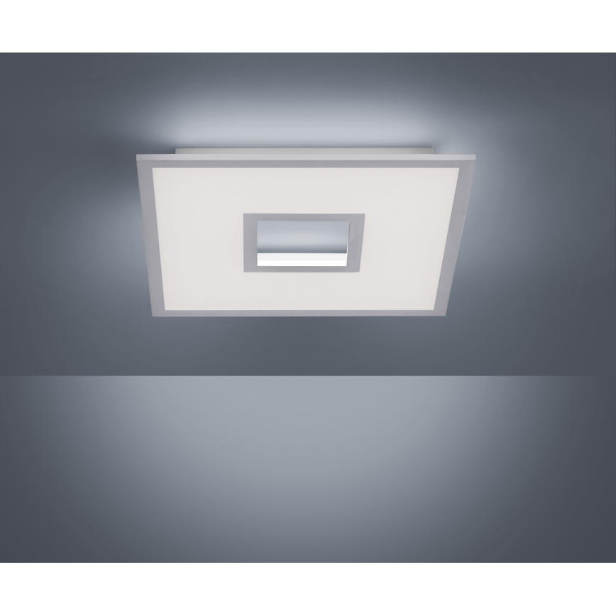 Leuchten Direkt 11645-16 - Ρυθμιζόμενο φωτιστικό οροφής LED RGB RECESS LED/22,5W/230V + LED/5W + τηλεχειριστήριο
