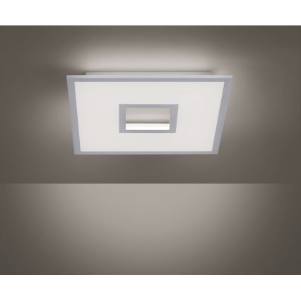 Leuchten Direkt 11645-16 - Ρυθμιζόμενο φωτιστικό οροφής LED RGB RECESS LED/22,5W/230V + LED/5W + τηλεχειριστήριο
