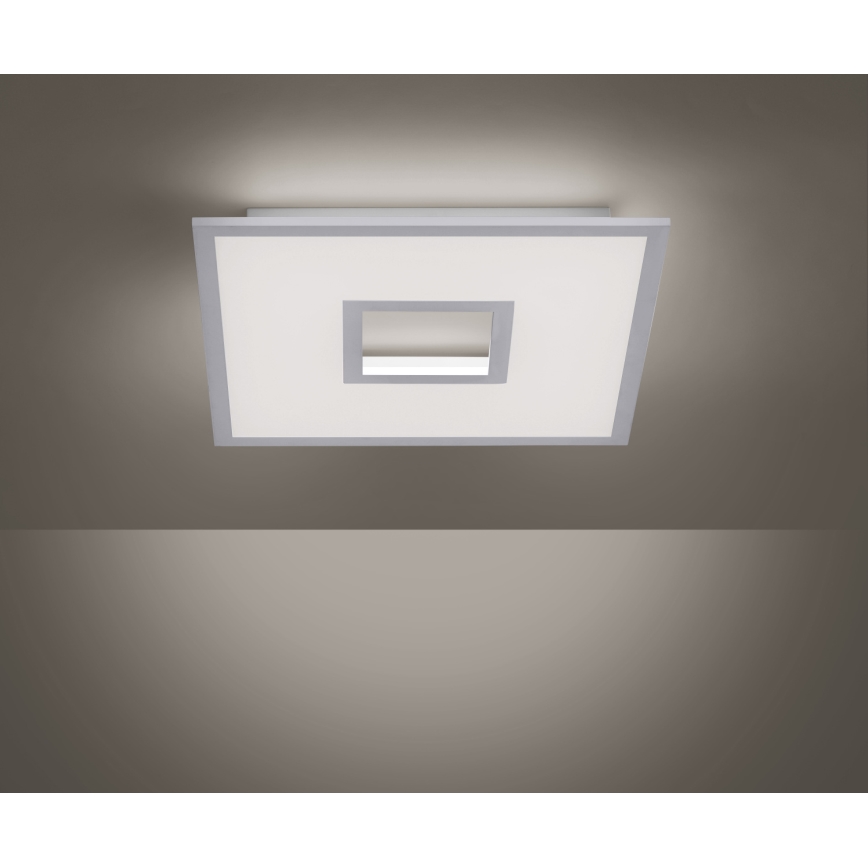 Leuchten Direkt 11645-16 - Ρυθμιζόμενο φωτιστικό οροφής LED RGB RECESS LED/22,5W/230V + LED/5W + τηλεχειριστήριο