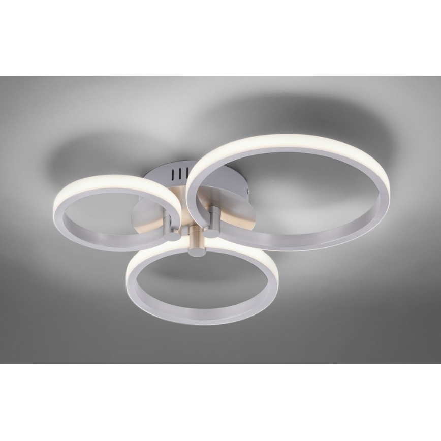 Leuchten Direkt 12110-55 - LED Επιφανειακό φωτιστικό οροφής JOHANNA LED/4,5W/230V+LED/6W+LED/7,5W