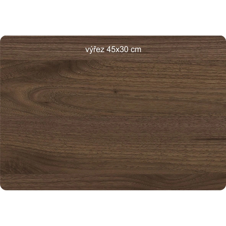 Li-Go 23654 - Ρυθμιζόμενο επιτραπέζιο διακοσμητικό φωτιστικό LED/12W/230V 20x22 cm καρυδιά/σύνθεση με βρύα