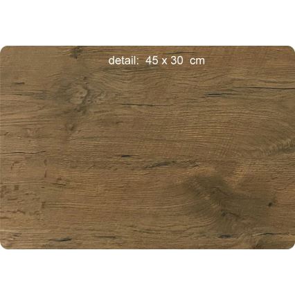 Li-Go 5012/B/4 - Ρυθμιζόμενο επιτοίχιο διακοσμητικό LED LED/10W/5V 30000 mAh 120x60 cm δρυς/Άλογα + τηλεχειριστήριο