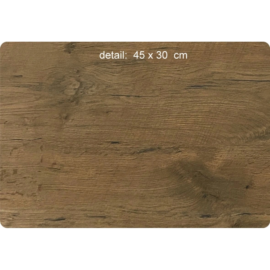 Li-Go 5012/B/4 - Ρυθμιζόμενο επιτοίχιο διακοσμητικό LED LED/10W/5V 30000 mAh 120x60 cm δρυς/Άλογα + τηλεχειριστήριο