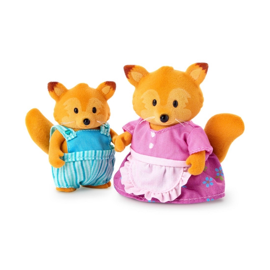 Li'l Woodzeez - Σετ φιγούρες TIPPYTAIL οικογένεια αλεπούδων