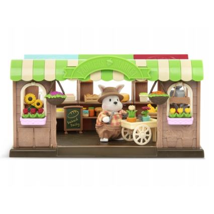 Li'l Woodzeez - Σετ παιχνιδιού farmers market