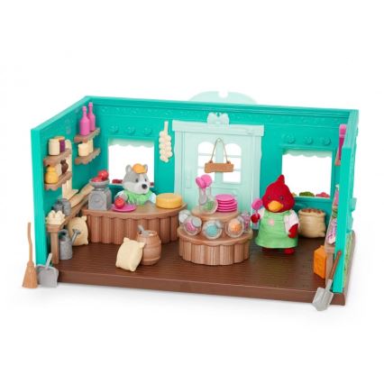 Li'l Woodzeez - Σετ παιχνιδιού παντοπωλείο