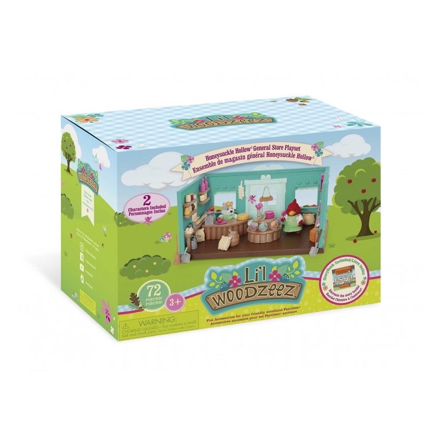 Li'l Woodzeez - Σετ παιχνιδιού παντοπωλείο