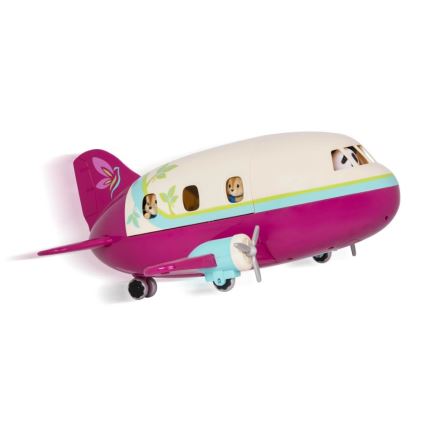 Li'l Woodzeez - Παιχνίδι αεροπλάνο με αξεσουάρ