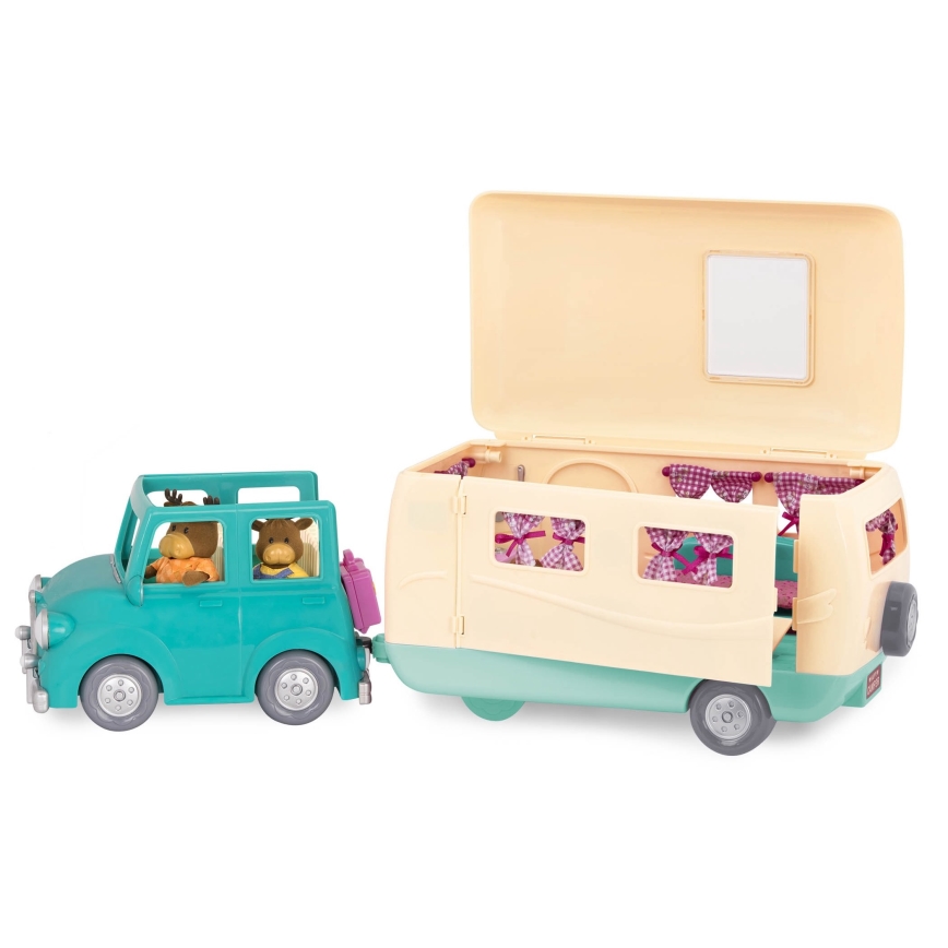 Li'l Woodzeez - Playset HAPPY CAMPER κάμπινγκ