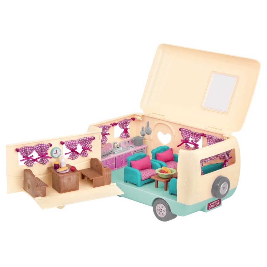 Li'l Woodzeez - Playset HAPPY CAMPER κάμπινγκ