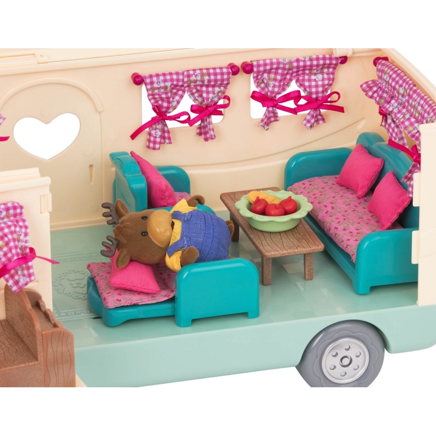 Li'l Woodzeez - Playset HAPPY CAMPER κάμπινγκ