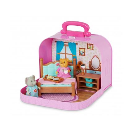 Li'l Woodzeez - Βαλίτσα playset υπνοδωμάτιο