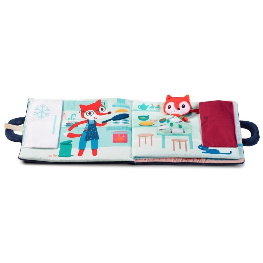 Lilliputiens - Textile book Goodnight αλεπού Alice