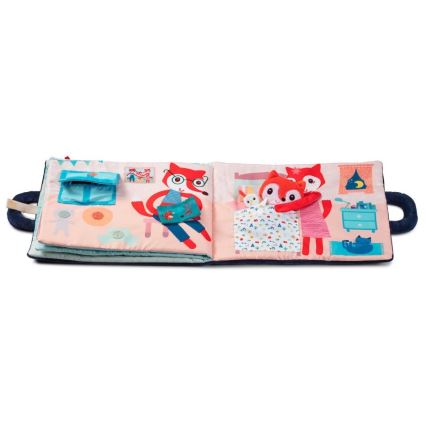 Lilliputiens - Textile book Goodnight αλεπού Alice