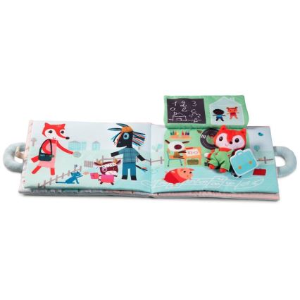 Lilliputiens - Υφασμάτινο βιβλίο Καλημέρα αλεπού Αλίκη