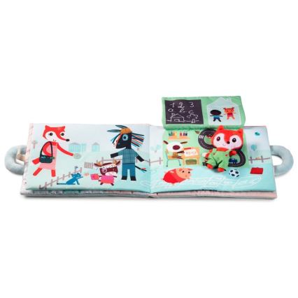 Lilliputiens - Υφασμάτινο βιβλίο Καλημέρα αλεπού Αλίκη