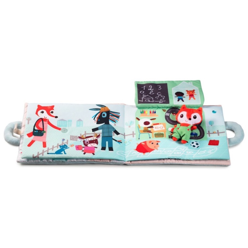 Lilliputiens - Υφασμάτινο βιβλίο Καλημέρα αλεπού Αλίκη