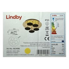 Lindby - LED Dimmable φωτιστικό οροφής CASNI 5xLED/5W/230V