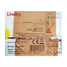 Lindby - LED Dimmable φωτιστικό οροφής IBBE LED/26W/230V Wi-Fi Tuya