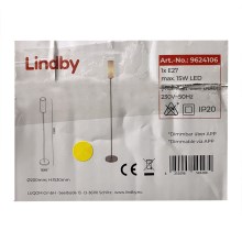 Lindby - LED RGB Dimmable φωτιστικό δαπέδου FELICE 1xE27/10W/230V Wi-Fi