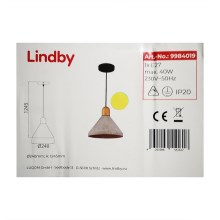 Lindby - Κρεμαστό φωτιστικό οροφής CAISY 1xE27/40W/230V