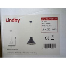 Lindby - Κρεμαστό φωτιστικό οροφής PERCIVAL 1xE27/60W/230V